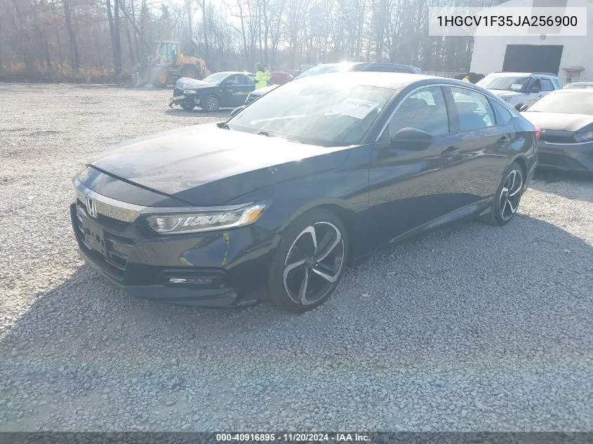 2018 Honda Accord Sport VIN: 1HGCV1F35JA256900 Lot: 40916895