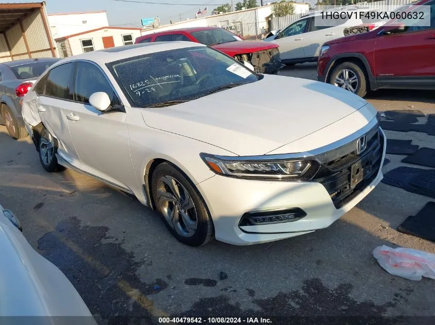 1HGCV1F49KA060632 2019 Honda Accord Ex