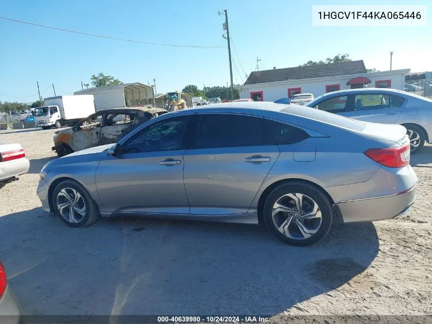 1HGCV1F44KA065446 2019 Honda Accord Ex