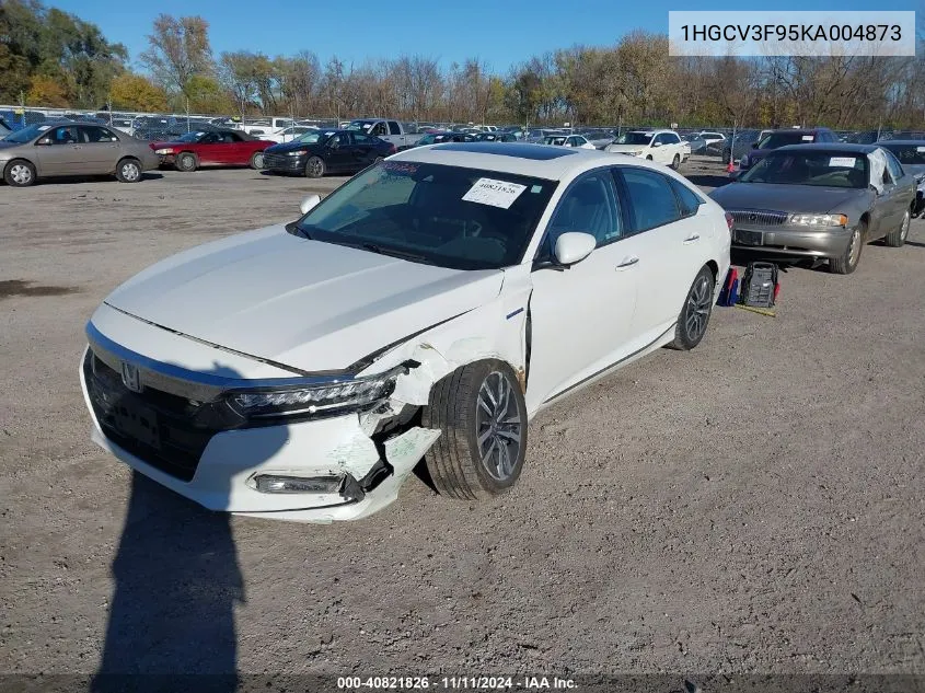 2019 Honda Accord Touring VIN: 1HGCV3F95KA004873 Lot: 40821826