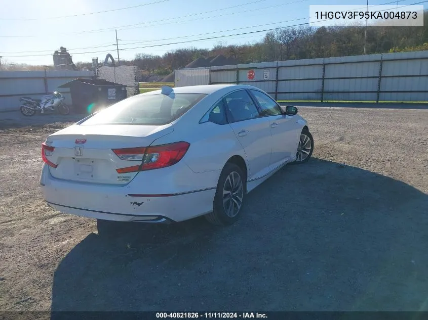 2019 Honda Accord Touring VIN: 1HGCV3F95KA004873 Lot: 40821826