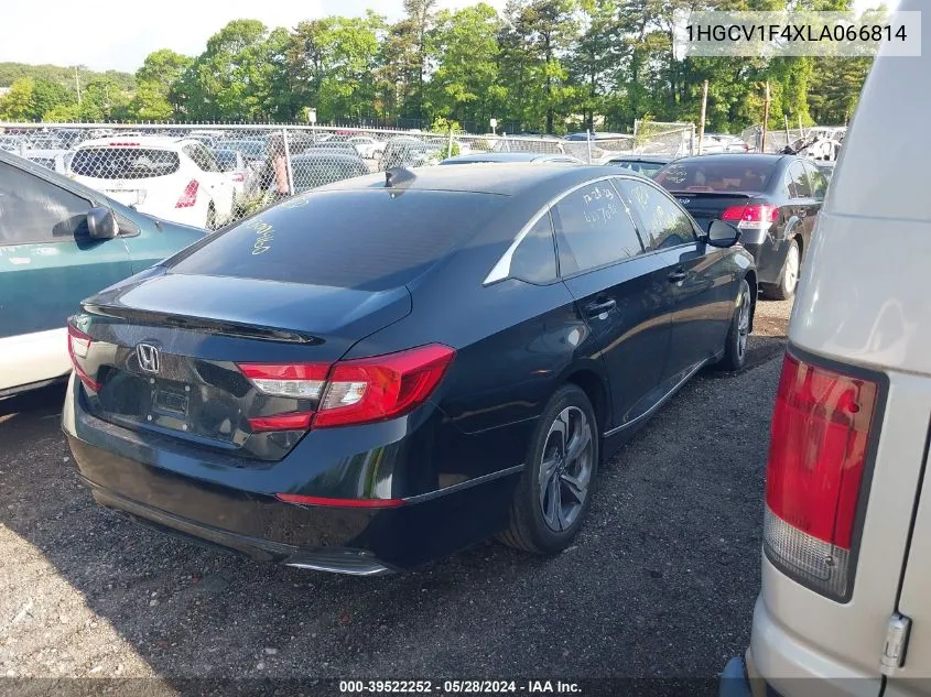 1HGCV1F4XLA066814 2020 Honda Accord Ex