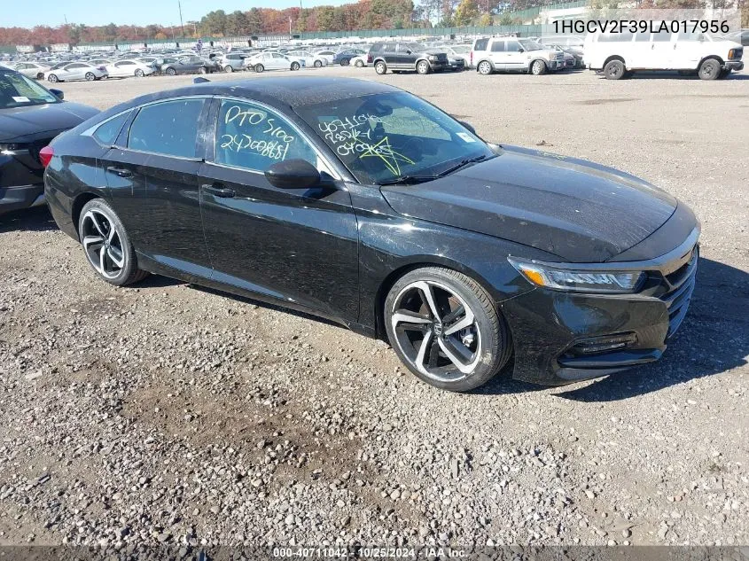 2020 Honda Accord Sport 2.0T VIN: 1HGCV2F39LA017956 Lot: 40711042