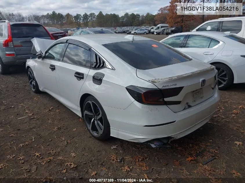 1HGCV1F38LA054216 2020 Honda Accord Sport