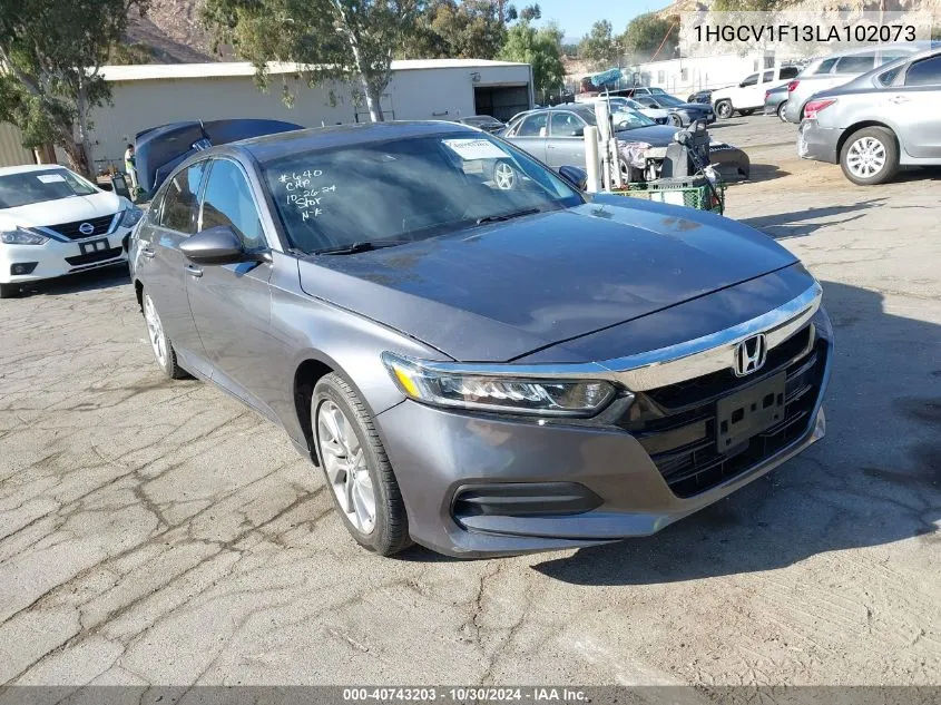 1HGCV1F13LA102073 2020 Honda Accord Lx