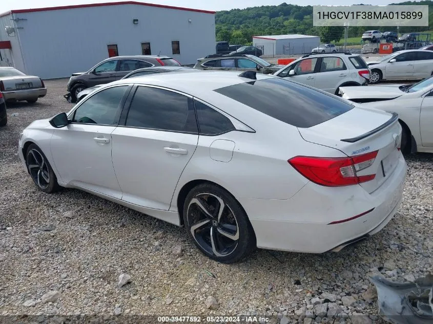 1HGCV1F38MA015899 2021 Honda Accord Sport