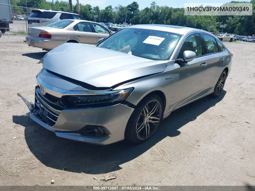 2021 Honda Accord Hybrid Touring VIN: 1HGCV3F99MA009349 Lot: 39713507