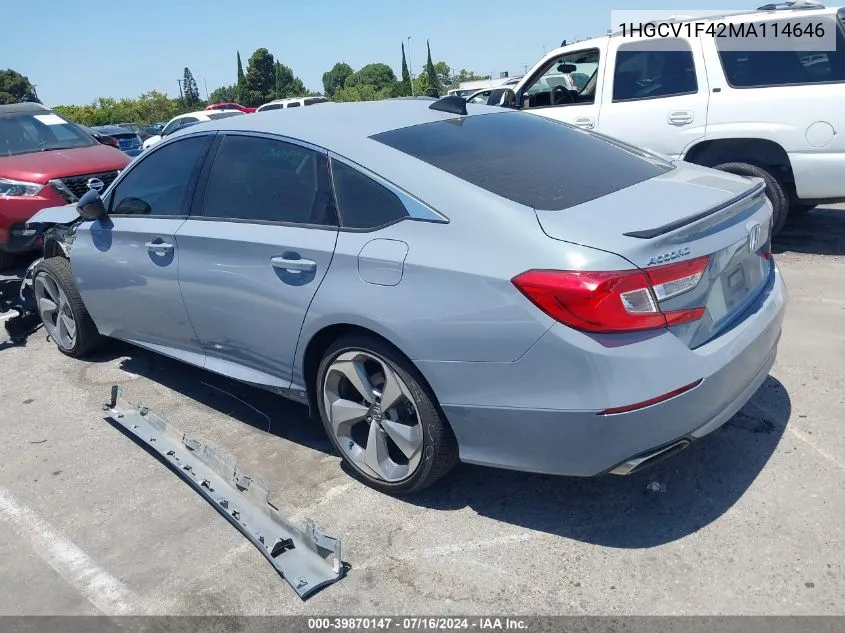 1HGCV1F42MA114646 2021 Honda Accord Sport Special Edition