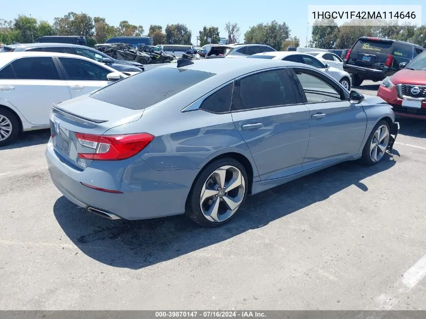 1HGCV1F42MA114646 2021 Honda Accord Sport Special Edition