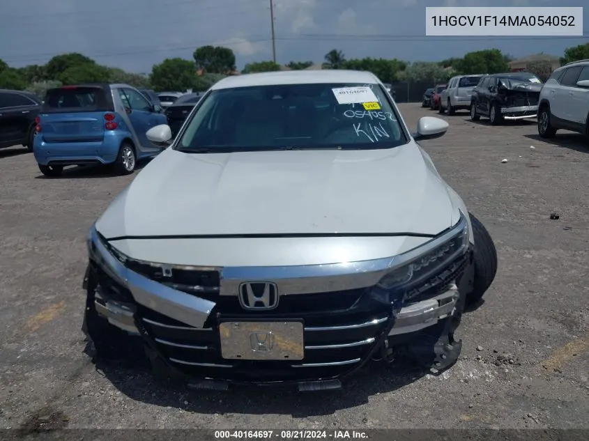 1HGCV1F14MA054052 2021 Honda Accord Lx