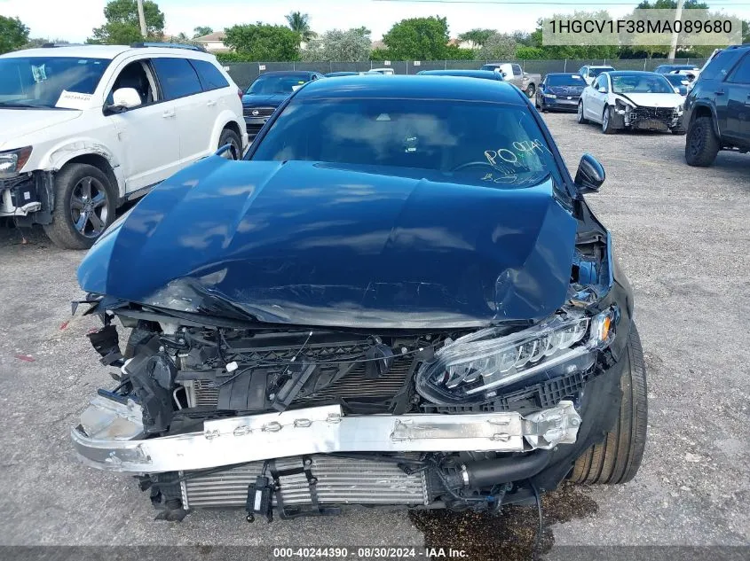 1HGCV1F38MA089680 2021 Honda Accord Sport