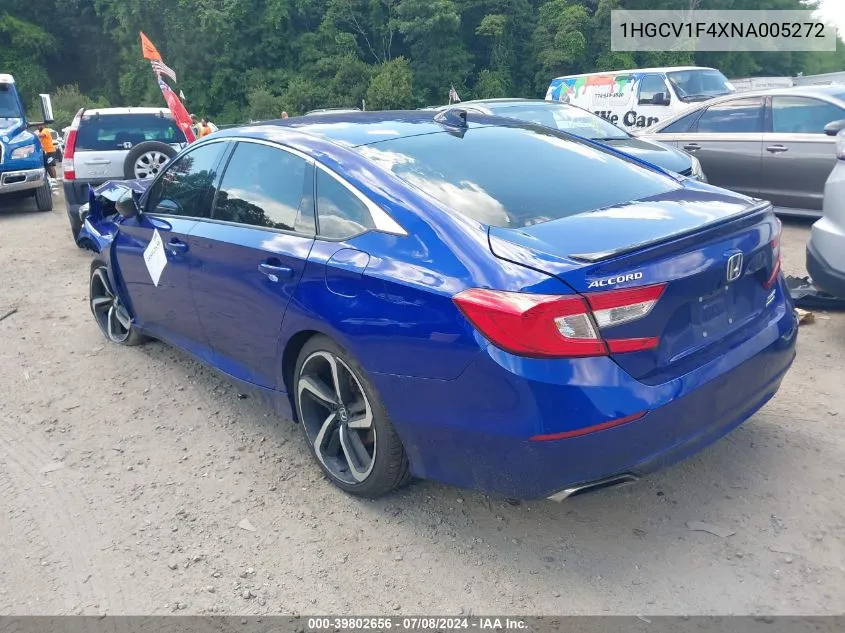 1HGCV1F4XNA005272 2022 Honda Accord Sport Special Edition