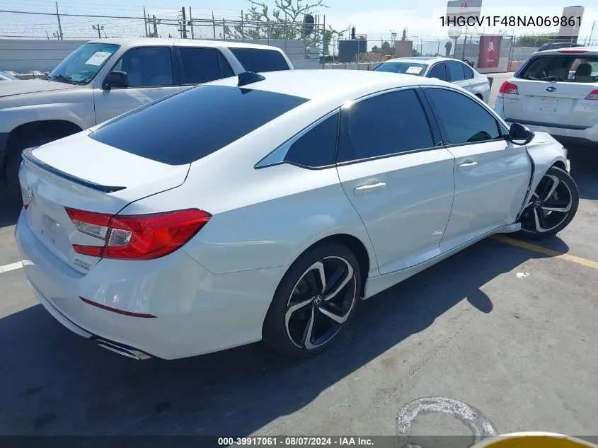 1HGCV1F48NA069861 2022 Honda Accord Sport Special Edition