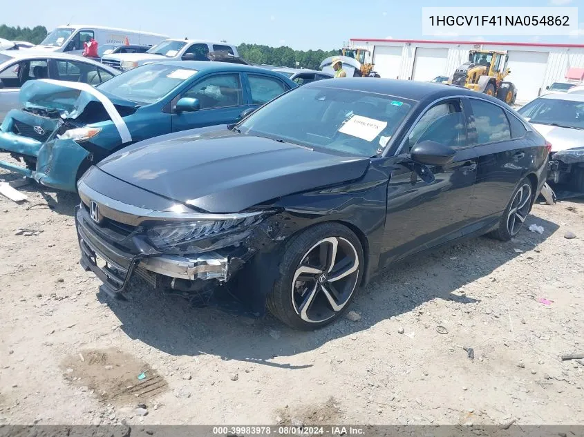 1HGCV1F41NA054862 2022 Honda Accord Sport Special Edition