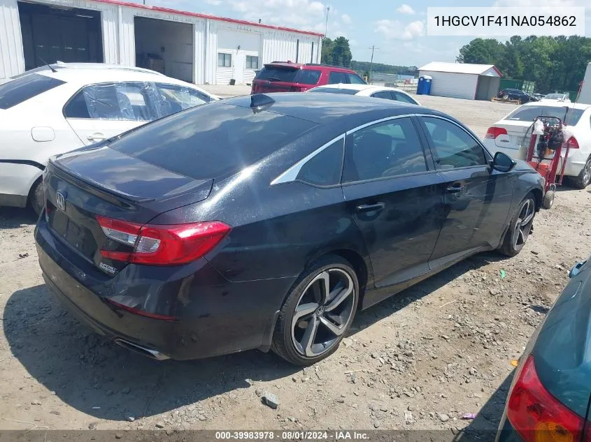 1HGCV1F41NA054862 2022 Honda Accord Sport Special Edition