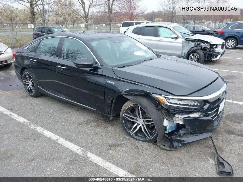 2022 Honda Accord Hybrid Touring VIN: 1HGCV3F99NA009045 Lot: 40248070