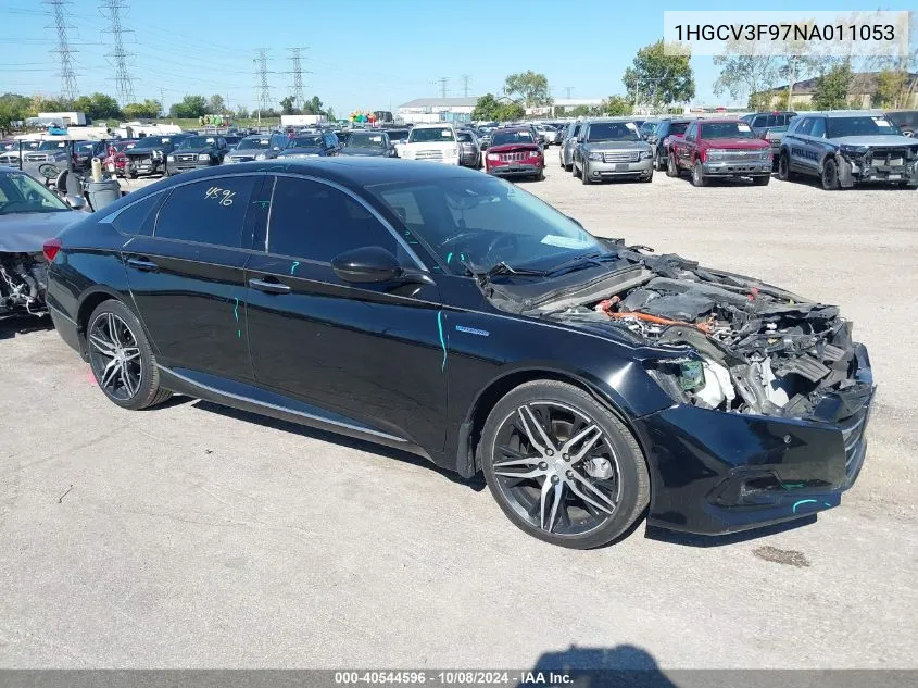 1HGCV3F97NA011053 2022 Honda Accord Hybrid Touring