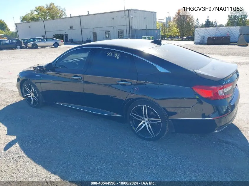 1HGCV3F97NA011053 2022 Honda Accord Hybrid Touring