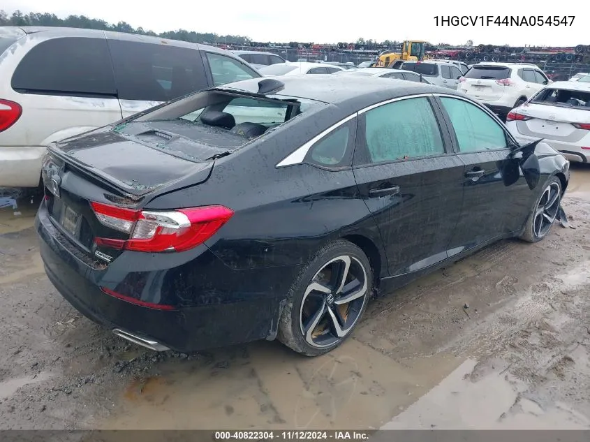 1HGCV1F44NA054547 2022 Honda Accord Sport Special Edition