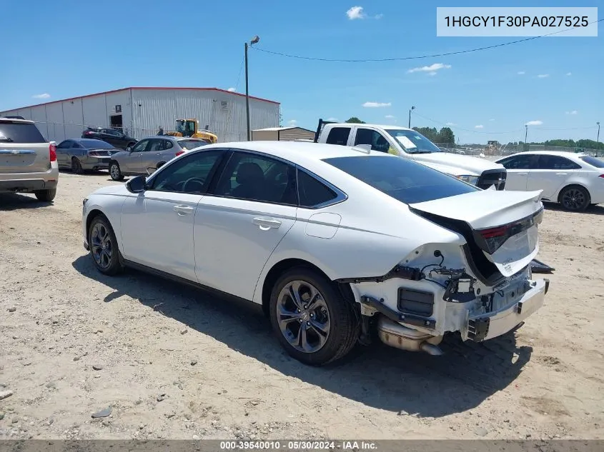 1HGCY1F30PA027525 2023 Honda Accord Ex