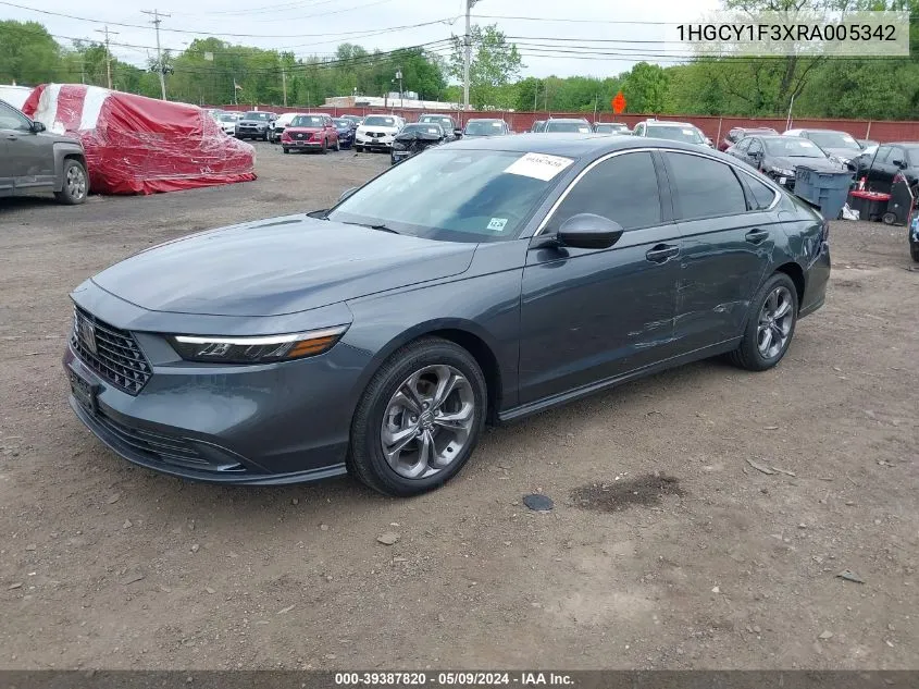 1HGCY1F3XRA005342 2024 Honda Accord Ex