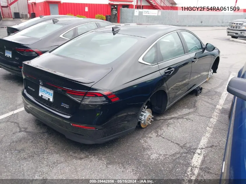 1HGCY2F54RA061509 2024 Honda Accord Hybrid Sport