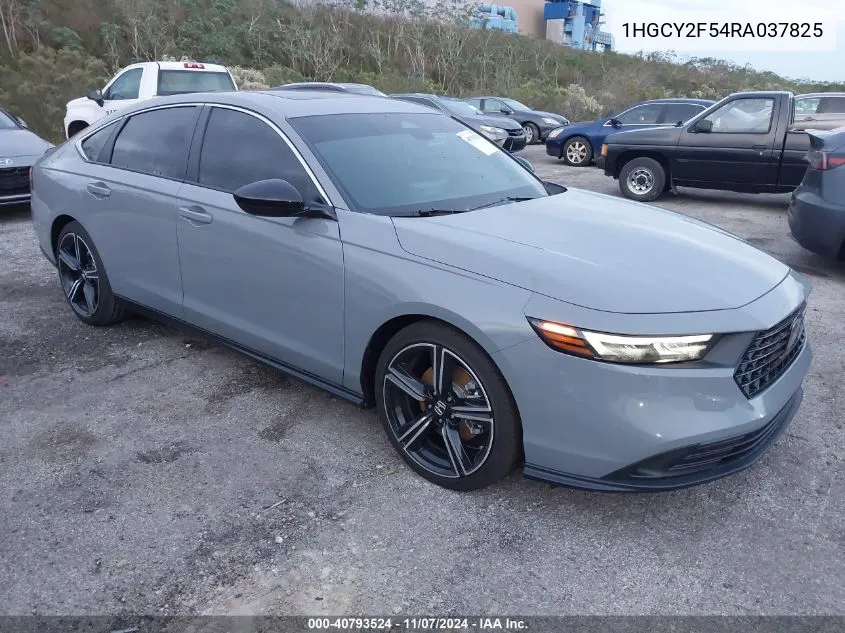 2024 Honda Accord Hybrid Sport VIN: 1HGCY2F54RA037825 Lot: 40793524