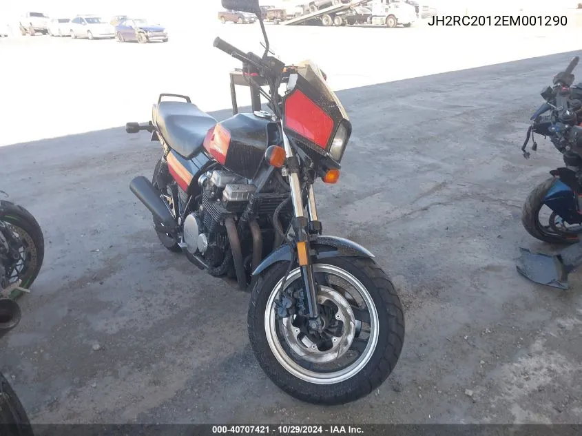 1984 Honda Cb700 Sc VIN: JH2RC2012EM001290 Lot: 40707421