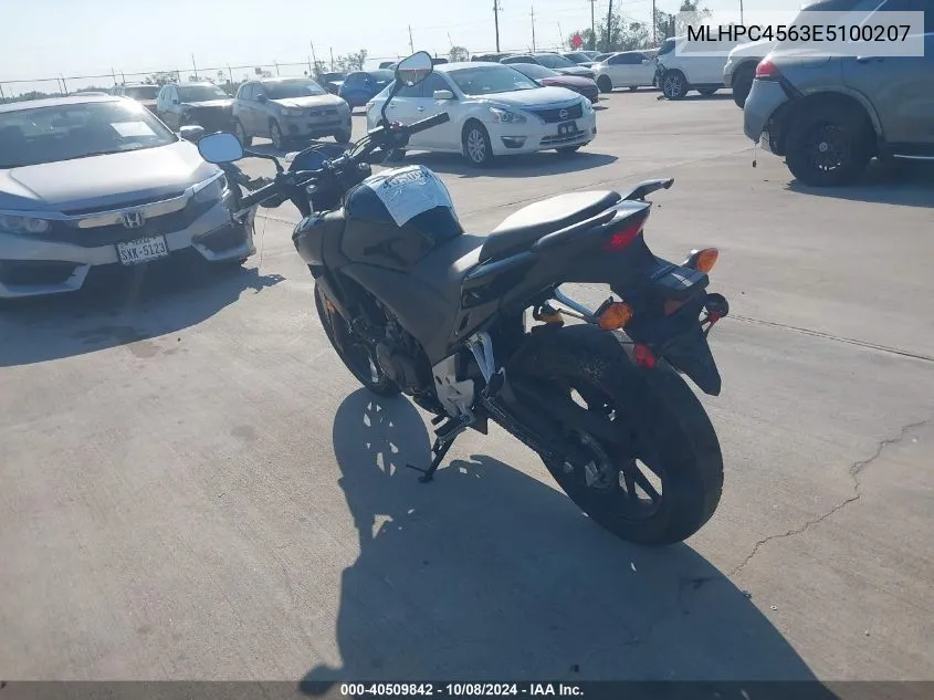 MLHPC4563E5100207 2014 Honda Cb500 F