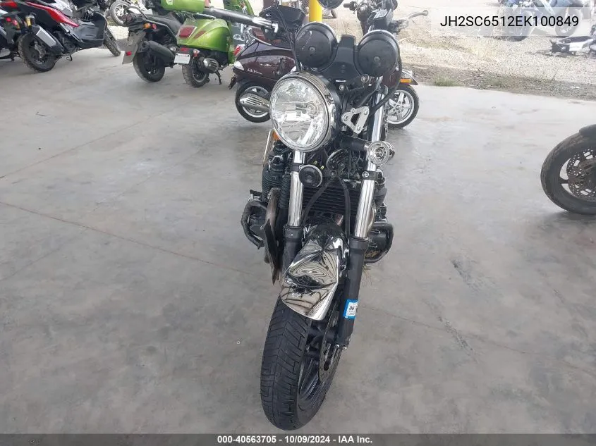 JH2SC6512EK100849 2014 Honda Cb1100