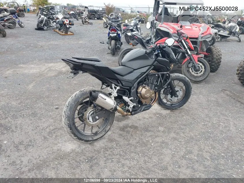 MLHPC452XJ5500028 2018 Honda Cb500 F