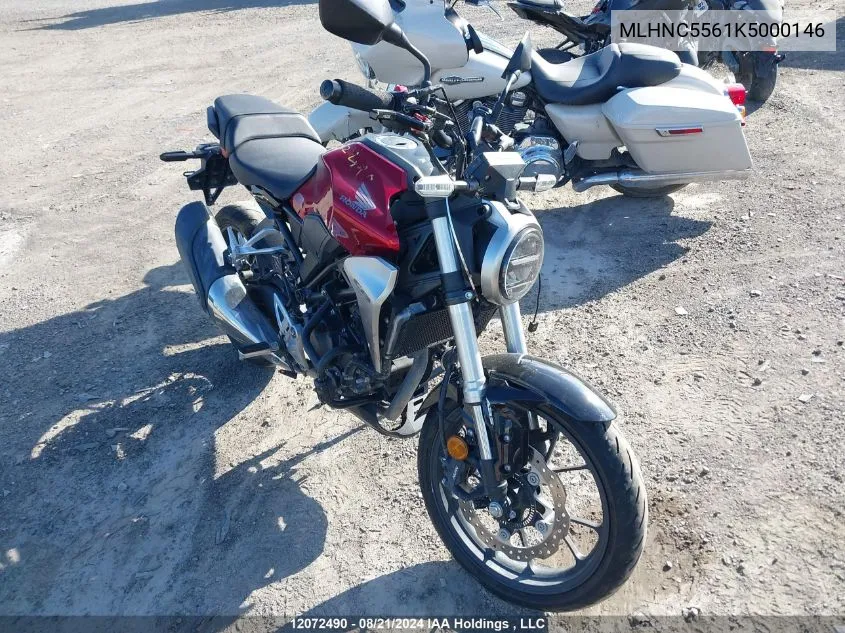 MLHNC5561K5000146 2019 Honda Cb300 Ra