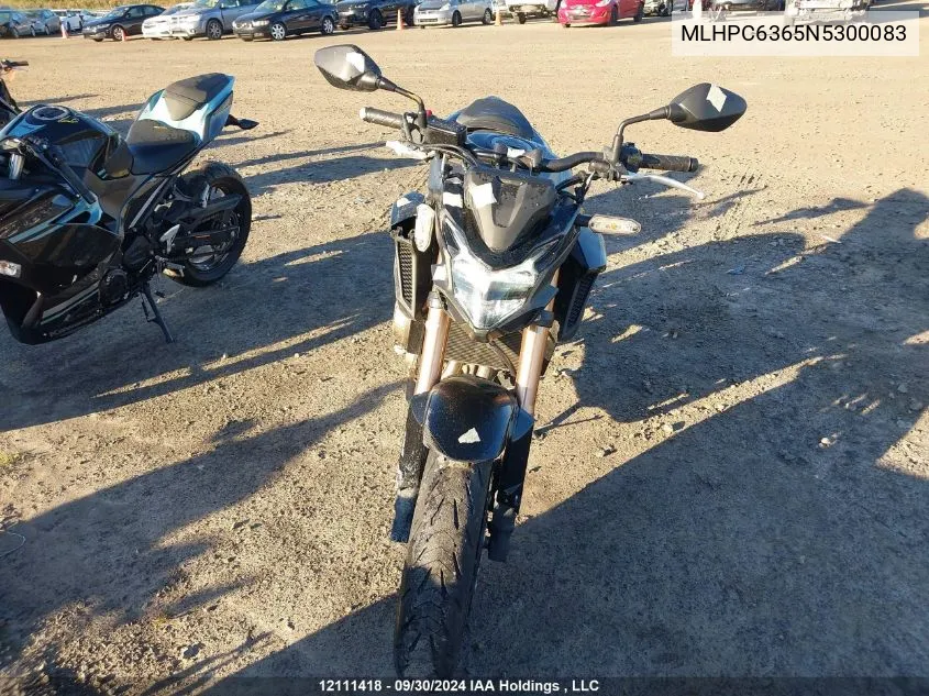 2022 Honda Cb500 Fa VIN: MLHPC6365N5300083 Lot: 12111418