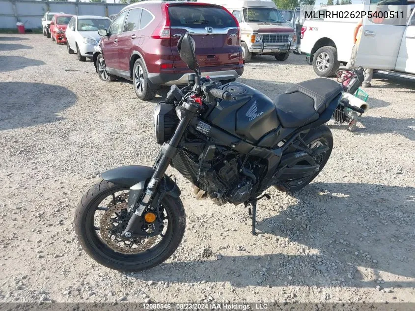 2023 Honda Cb650 Ra VIN: MLHRH0262P5400511 Lot: 12080546