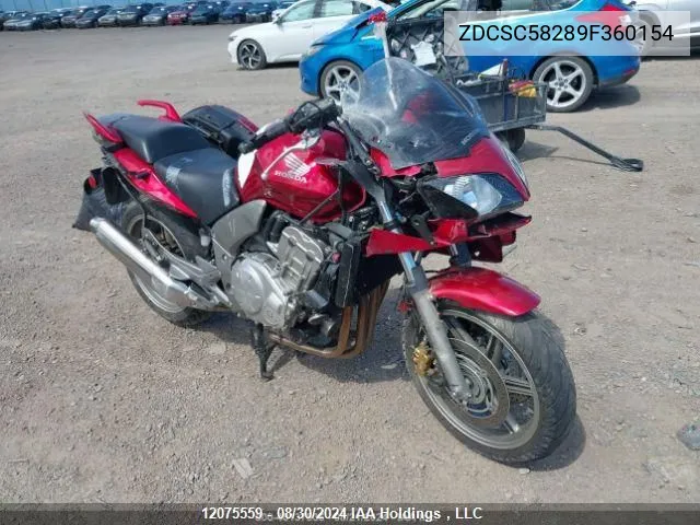 ZDCSC58289F360154 2009 Honda Cbf 1000