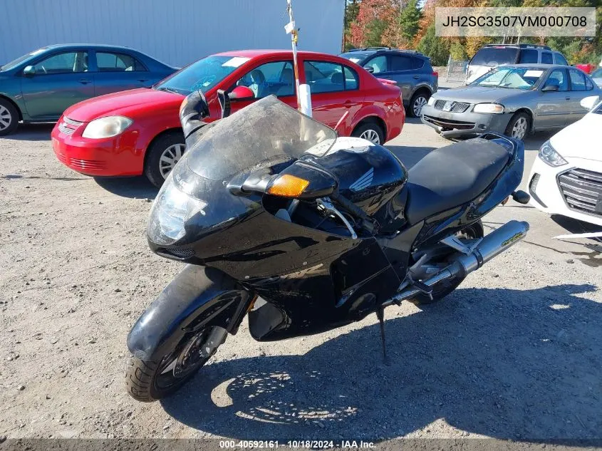 1997 Honda Cbr1100 Xx VIN: JH2SC3507VM000708 Lot: 40592161