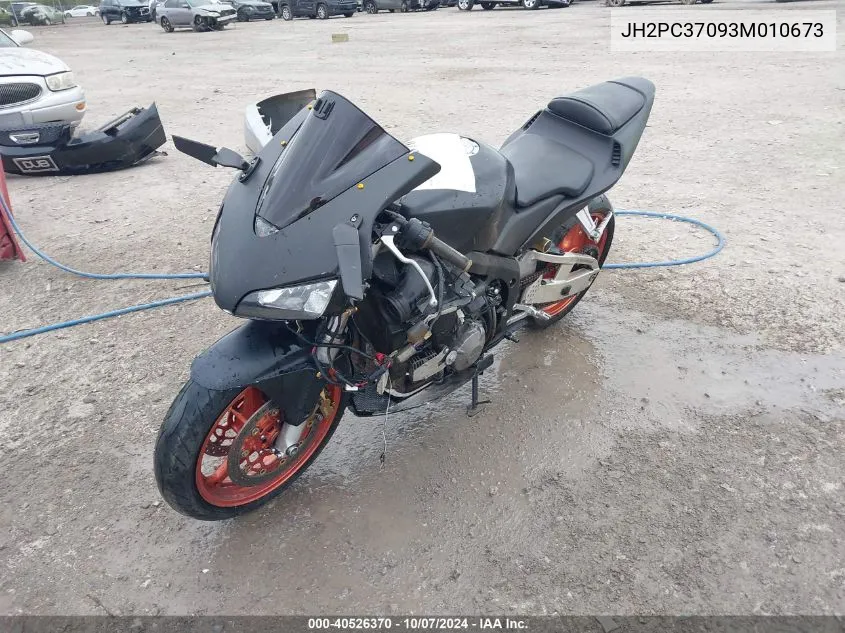 2003 Honda Cbr600 Rr VIN: JH2PC37093M010673 Lot: 40526370