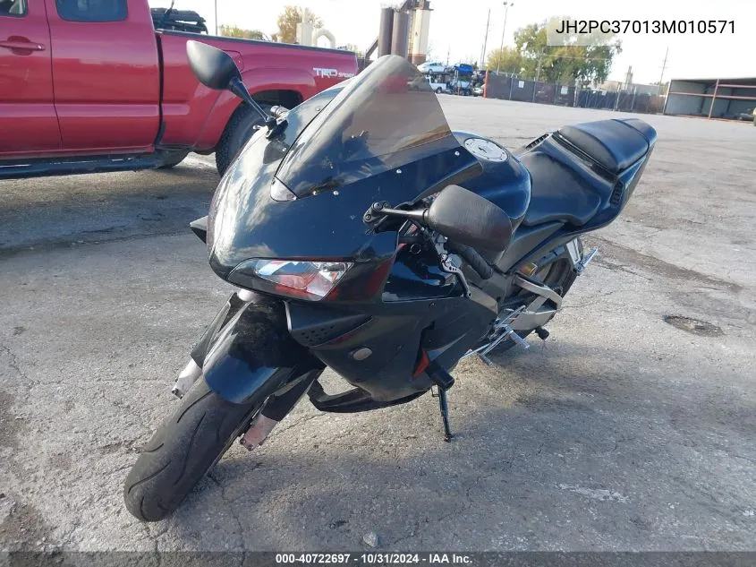 2003 Honda Cbr600 Rr VIN: JH2PC37013M010571 Lot: 40722697