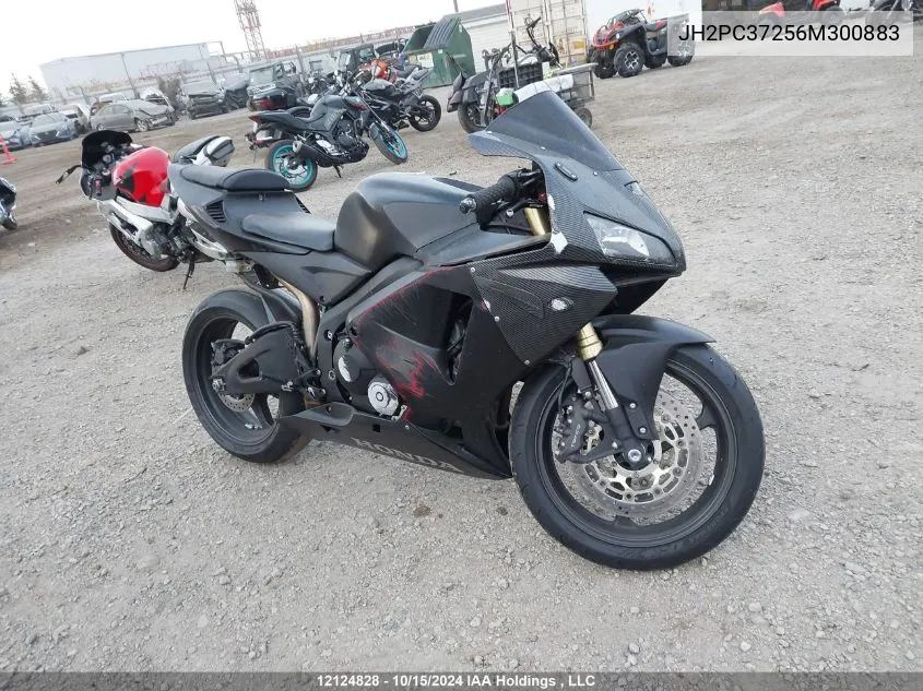 2006 Honda Cbr600 Rr VIN: JH2PC37256M300883 Lot: 12124828