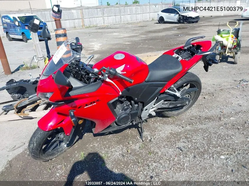 MLHPC4421E5100379 2014 Honda Cbr500 Ra