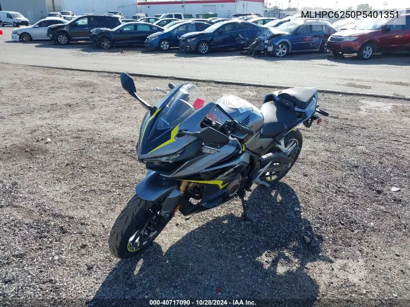 2023 Honda Cbr500 Ra VIN: MLHPC6250P5401351 Lot: 40717090