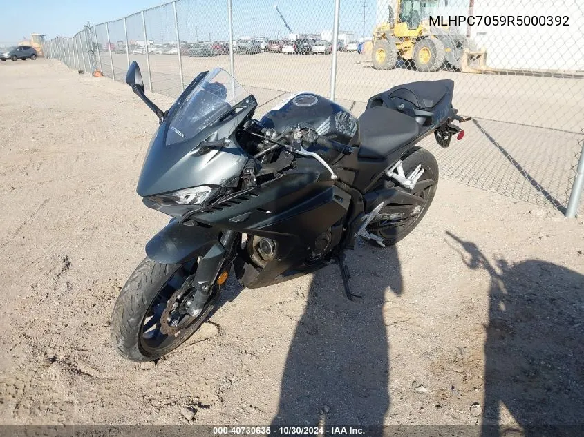 2024 Honda Cbr500 Ra VIN: MLHPC7059R5000392 Lot: 40730635