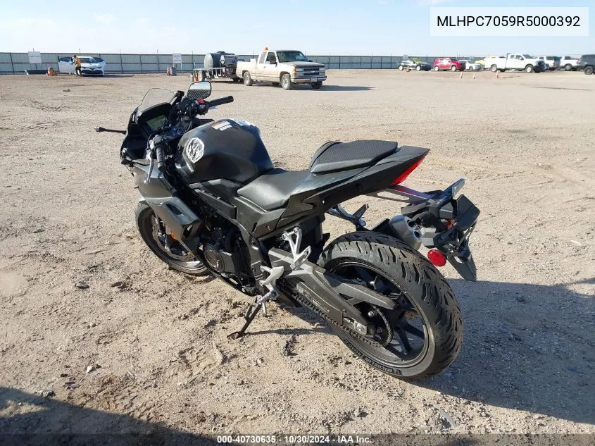 2024 Honda Cbr500 Ra VIN: MLHPC7059R5000392 Lot: 40730635