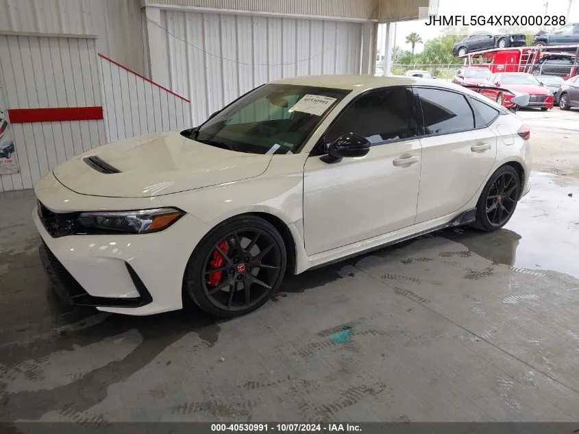 2024 Honda Civic Type R VIN: JHMFL5G4XRX000288 Lot: 40530991