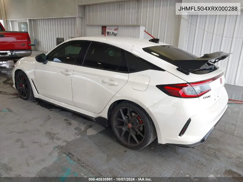 2024 Honda Civic Type R VIN: JHMFL5G4XRX000288 Lot: 40530991