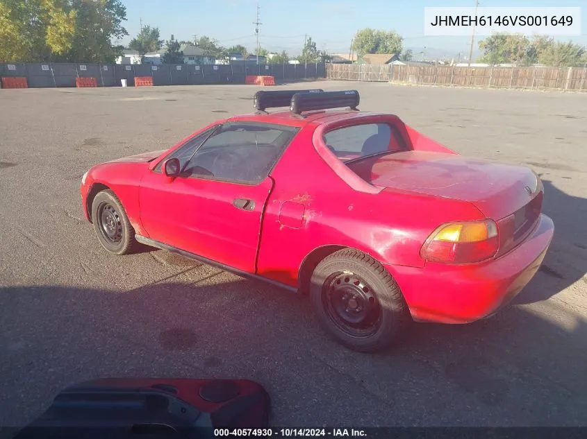 JHMEH6146VS001649 1997 Honda Civic Del Sol S