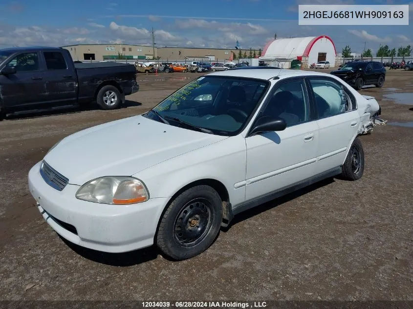 2HGEJ6681WH909163 1998 Honda Civic