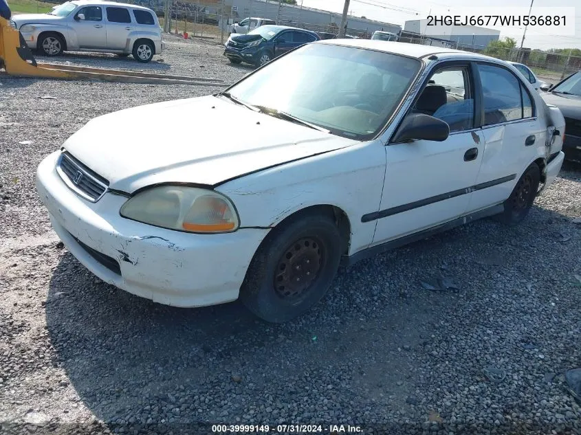 2HGEJ6677WH536881 1998 Honda Civic Lx