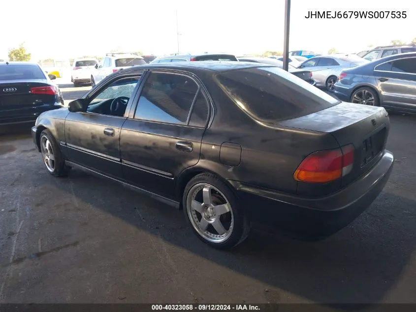 JHMEJ6679WS007535 1998 Honda Civic Lx