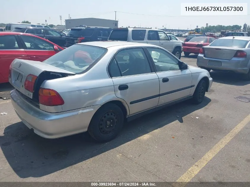 1HGEJ6673XL057300 1999 Honda Civic Lx